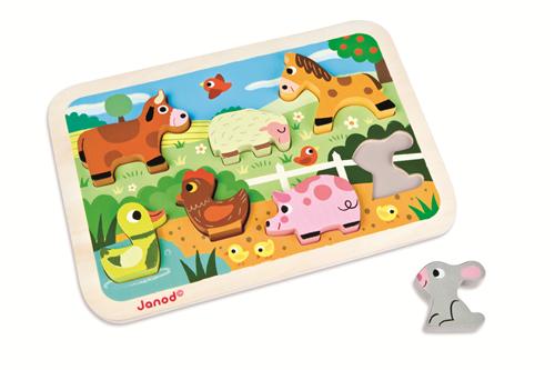 JANOD CHUNKY PUZZLE FERME